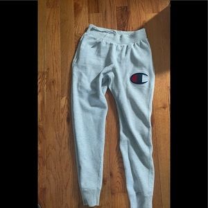 Champions sweat size small